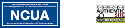 NCUA. Equal Housing Lender. Comodo Authentic Site