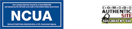 NCUA. Equal Housing Lender. Comodo Authentic Site