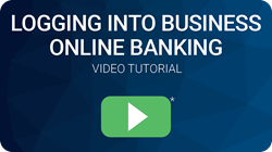 Loggin into Business Online Banking Video Tutorial