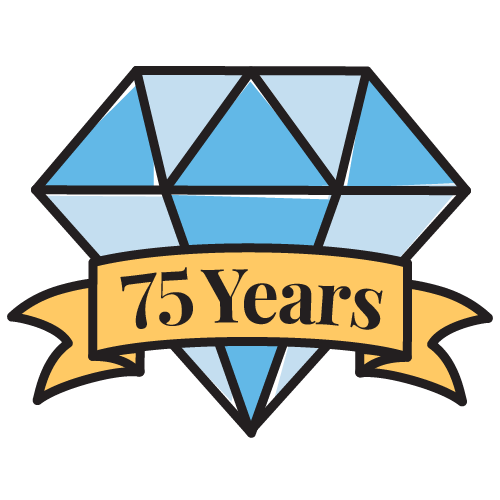 75th Anniversary Diamond