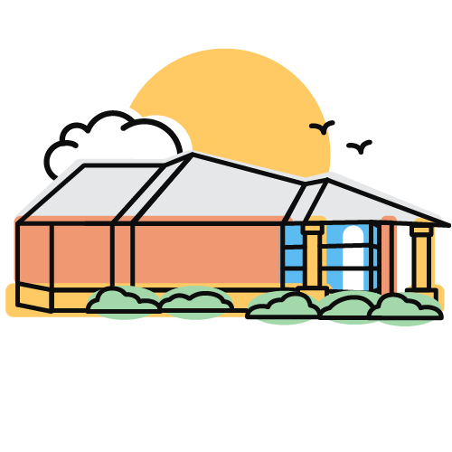 Illustration of branch location